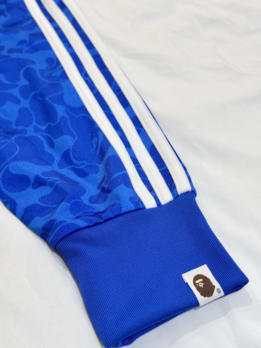 Buy BAPE x adidas adicolor Track Top Blue SASOM - Main Image