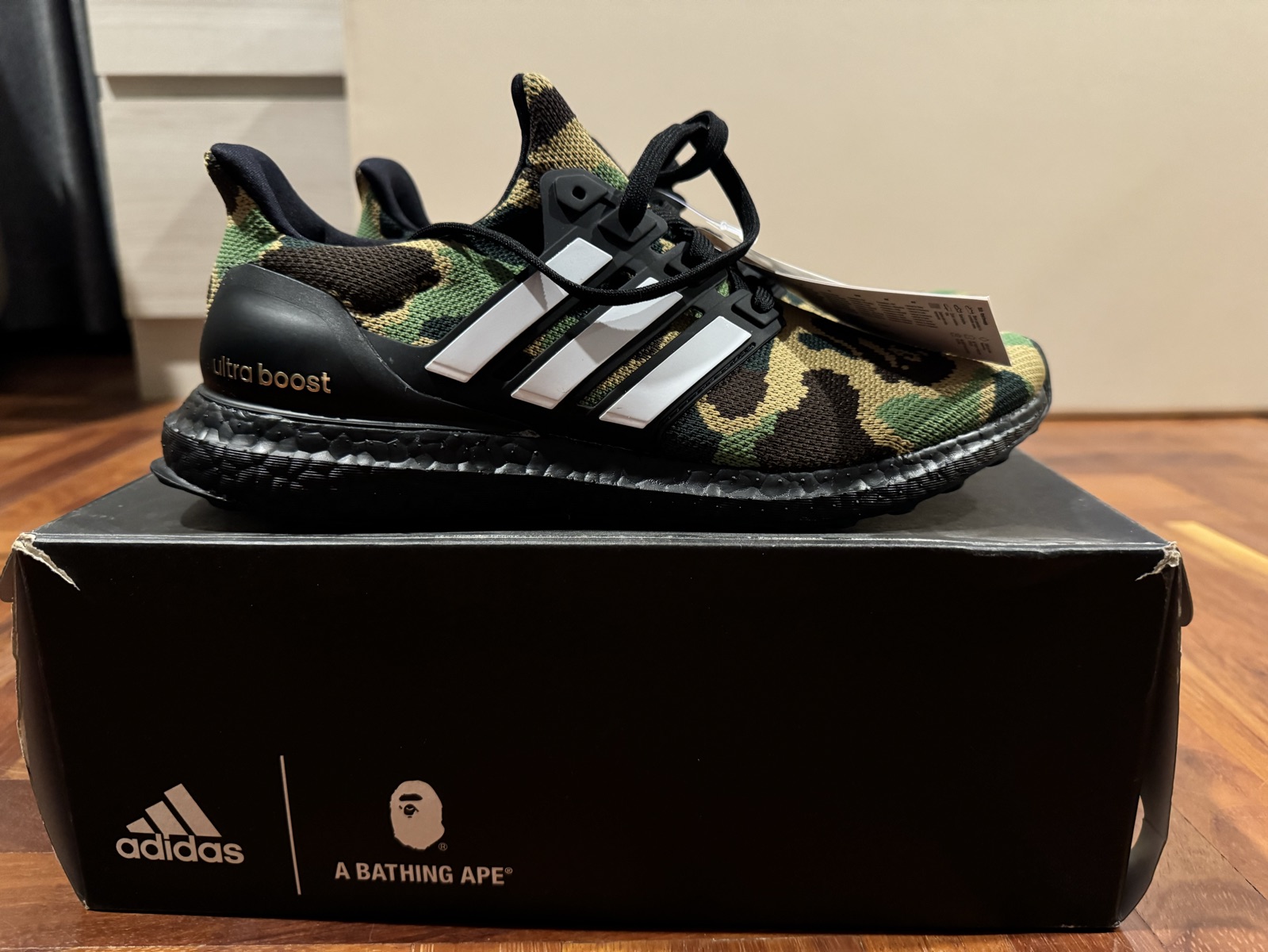 bape ultra boost box A BATHING APE X Toyo Steel - Stacking a fusion of iconic style and exceptional comfort Shoes Ultra Boost Camo Buy