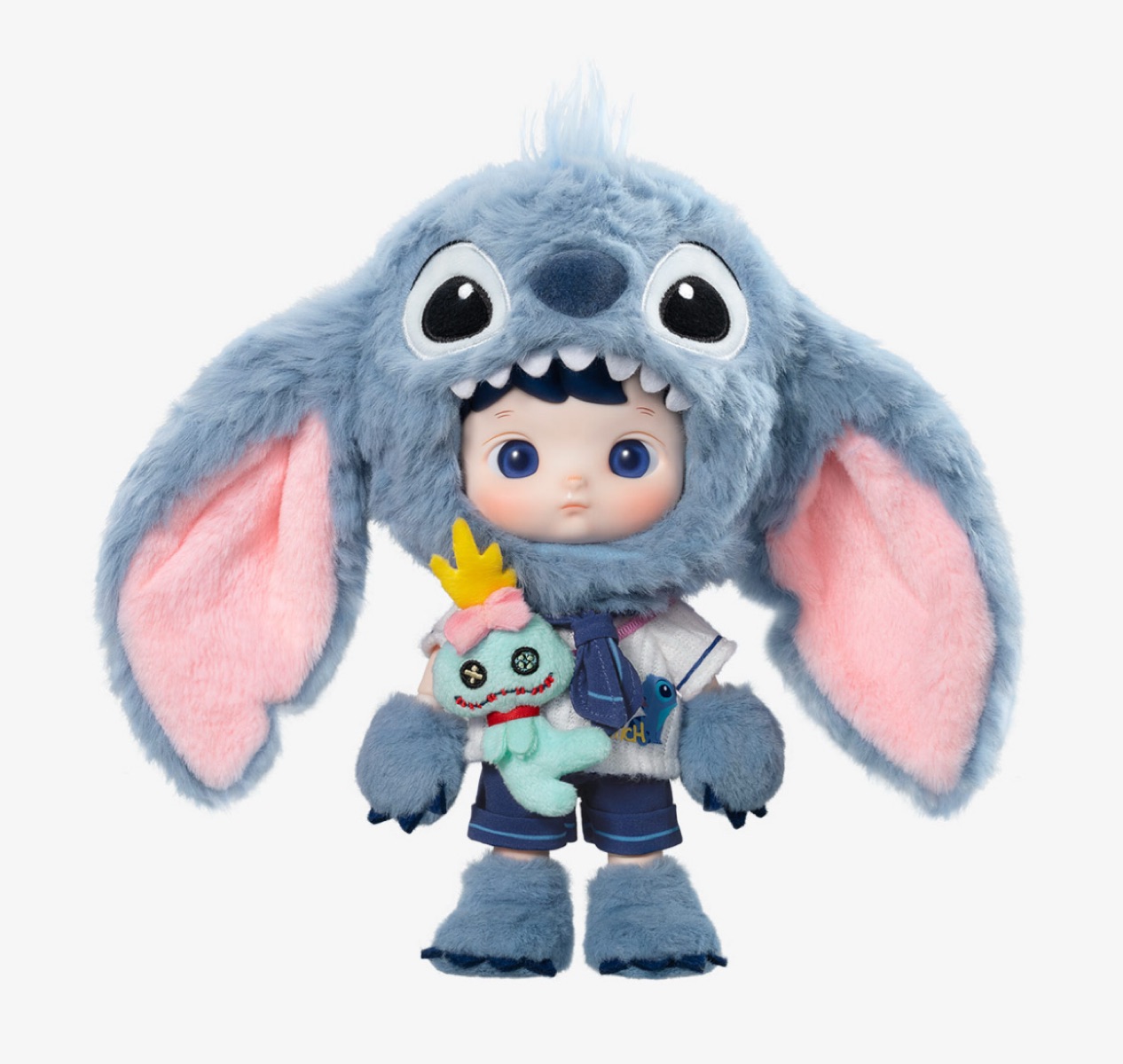 Popmart Hacipupu Stitch 1/8 Figure ハチププ HACIPUPU STITCH 1/8 ACTION FIGURE A new experiment has been