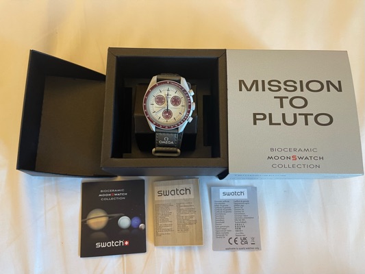 SASOM | เครื่องประดับ Swatch x Omega Bioceramic Moonswatch Mission