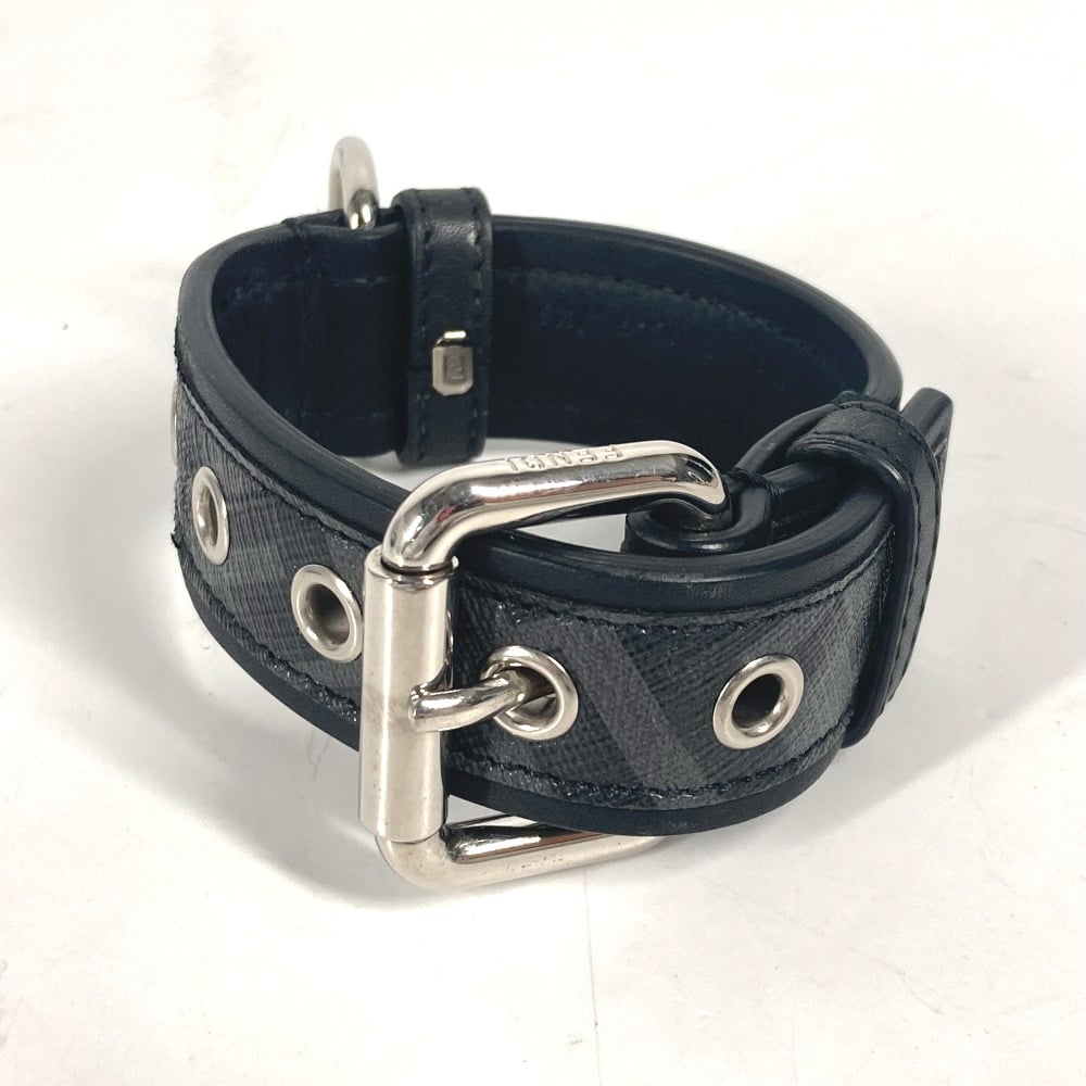 SASOM | เครื่องประดับ FENDI 8AC016 zucca dog collar dog pet