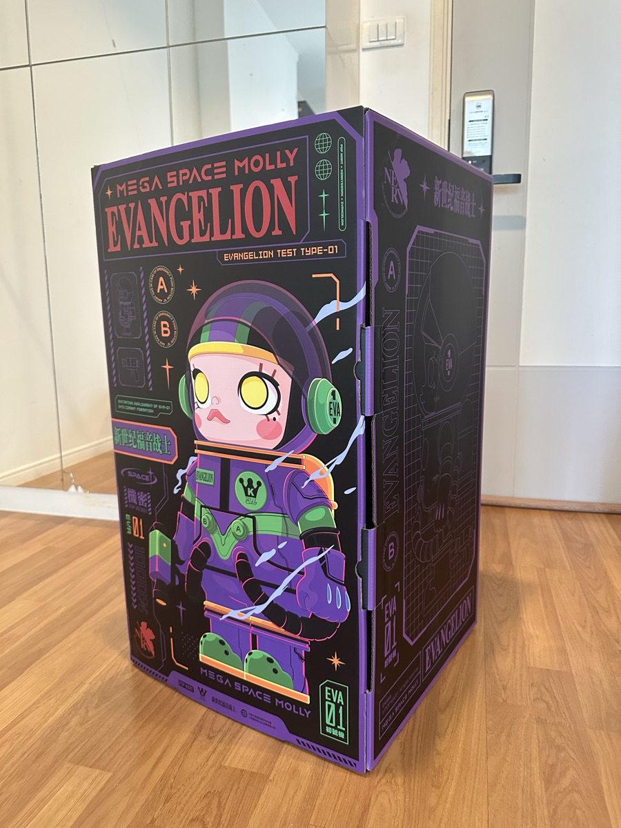 POPMART1000% SPACE MOLLY×EVANGELION限定品 【公式通販】