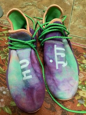adidas gazelle silver green womens Adidas NMD x Pharrell Williams Human Race Trail Holi Festival Chalk Co   CRUIZER