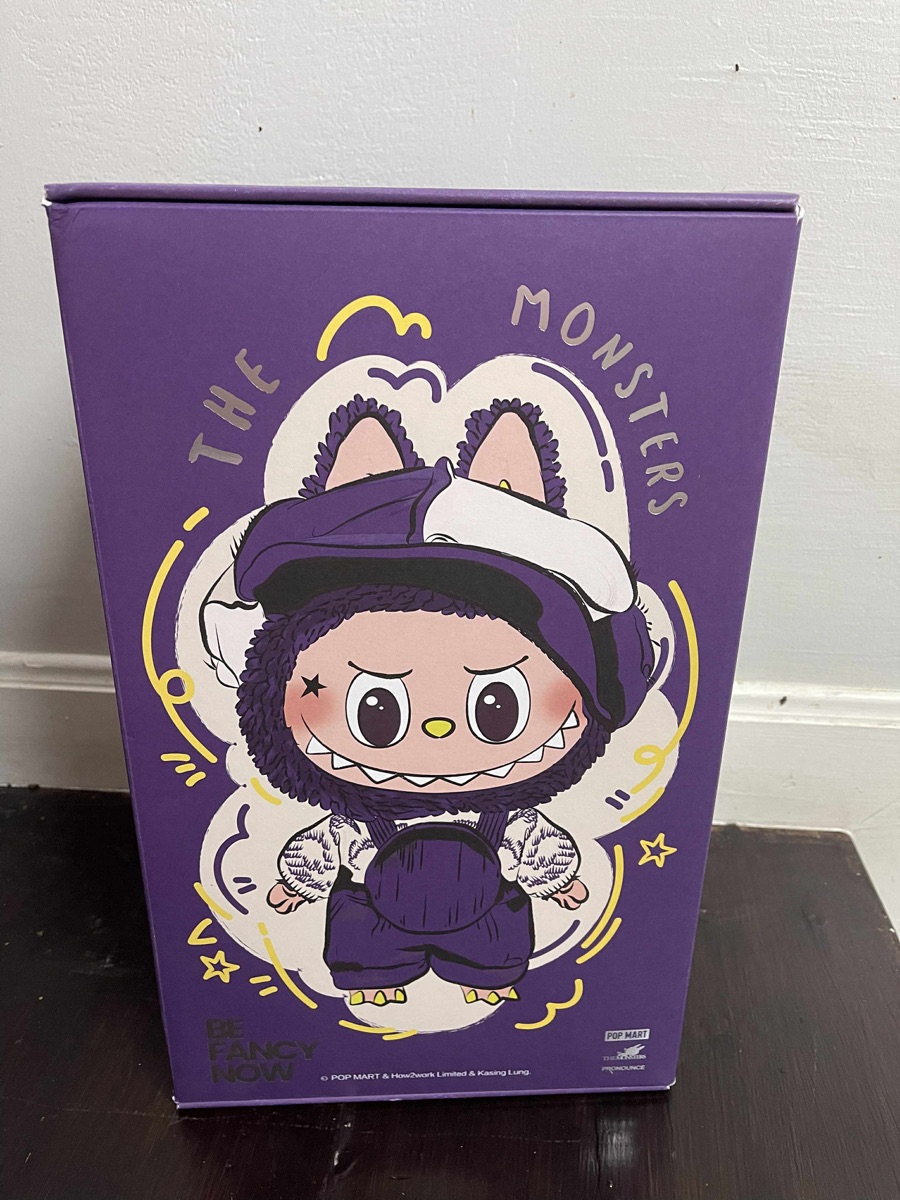 Pop Mart LABUBU × PRONOUNCE-BE Fancy Now Vinyl Plush Doll