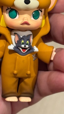 เช็คการ์ด) Pop Mart Jerry In Tom And Jerry (Molly x Warner