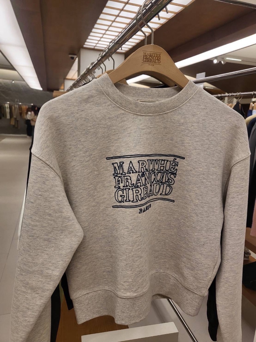 Marithe Francois Girbaud W Doodle Classic Logo Crop