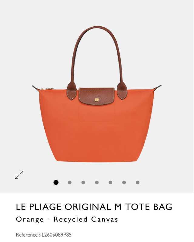 Shoulder Bag Orange Longchamp Le Pliage LONGCHAMP Le Pliage