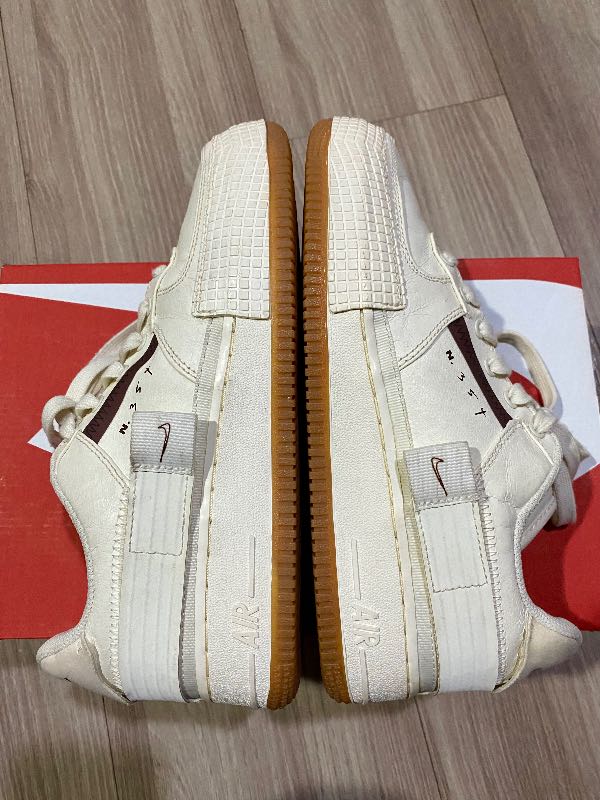 nike air force 1 type light ivory