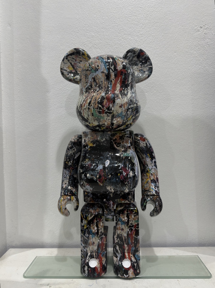 BE@RBRICK Jackson Pollock STUDIO 1000％ MEDICOM TOY】BE@RBRICK JACKSON POLLOCK #SP 1000%
