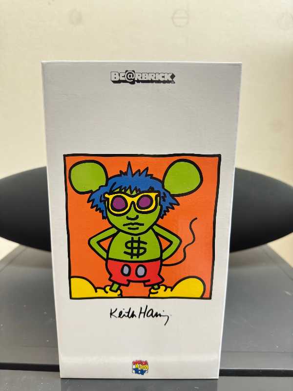 BE@RBRICK Keith Haring: Andy Mouse 400% | ของแท้