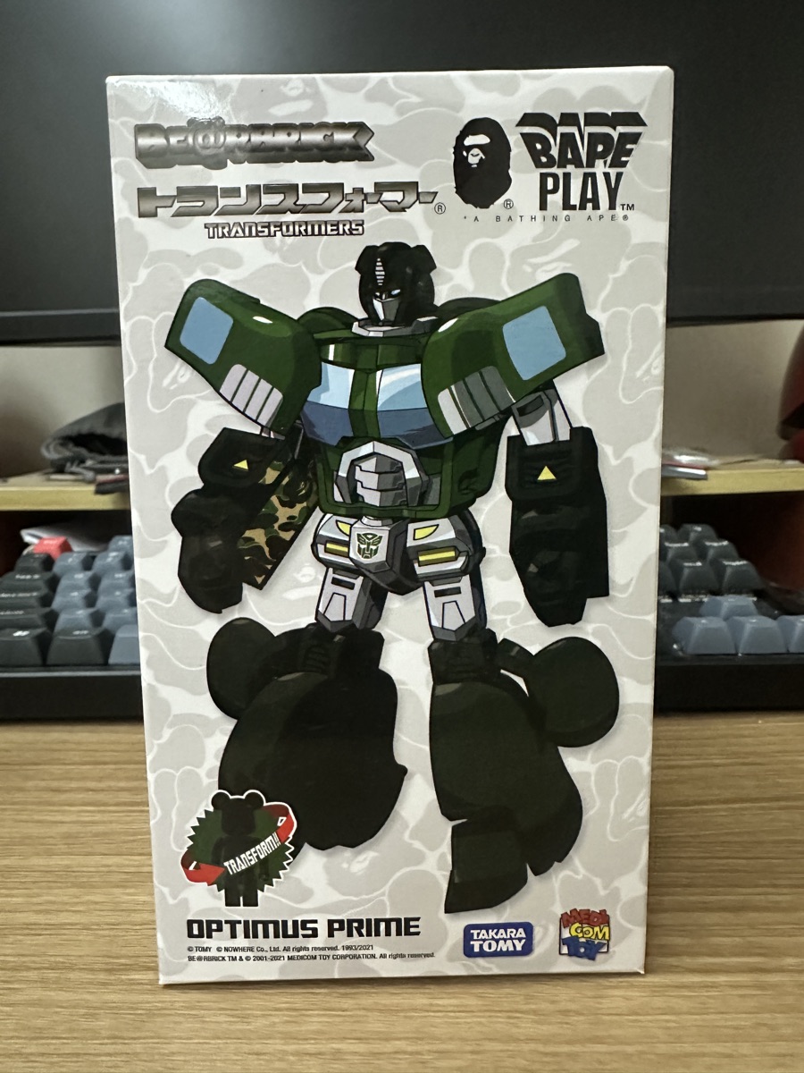 BE@RBRICK×Transformers Optimus Prime Bape(R) Green | SASOM