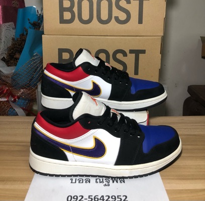 Basketball Shoe Zapatillas Nike Air Jordan Top Lakers Jordan Tatum