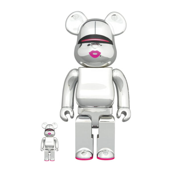 BE@RBRICK SORAYAMA × 2G SILVER Ver. 400％+100％ | ของแท้