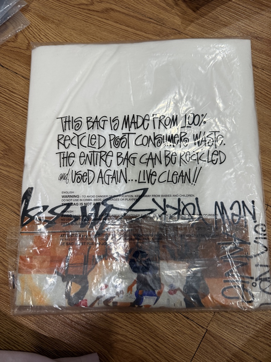 Buy Stussy & Denim Tears Annie Lee Tee White | SASOM