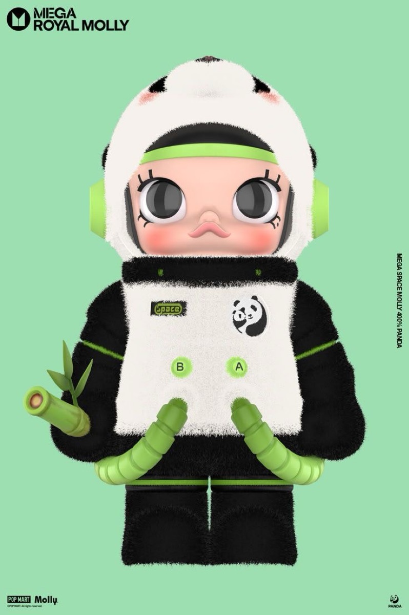 Buy & Sell Pop Mart Mega Space Molly 400% Panda | SASOM