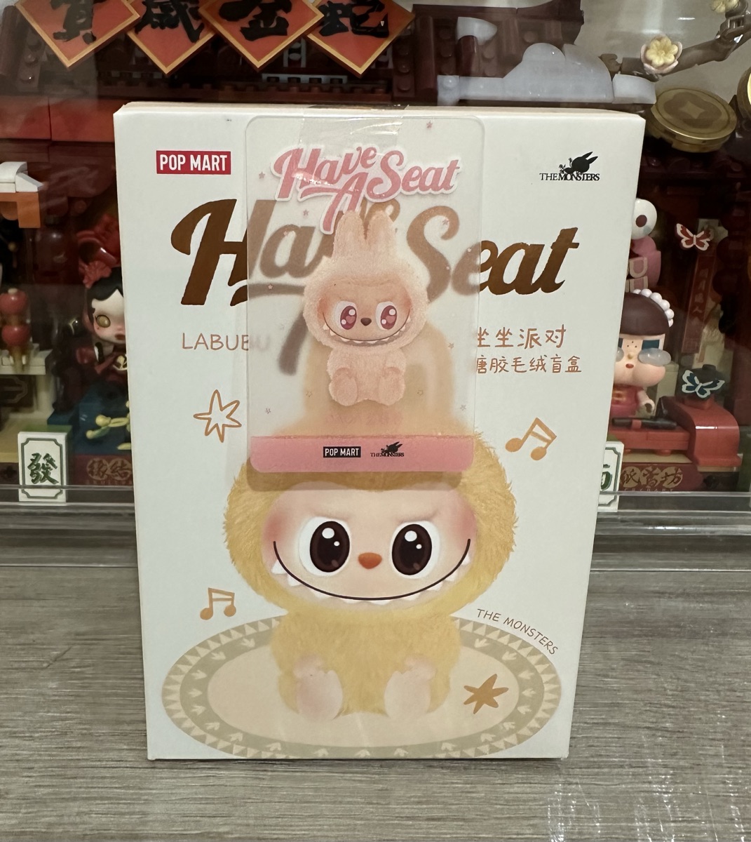 เช็คการ์ด) Pop Mart Labubu DADA (The Monsters - Have a Seat