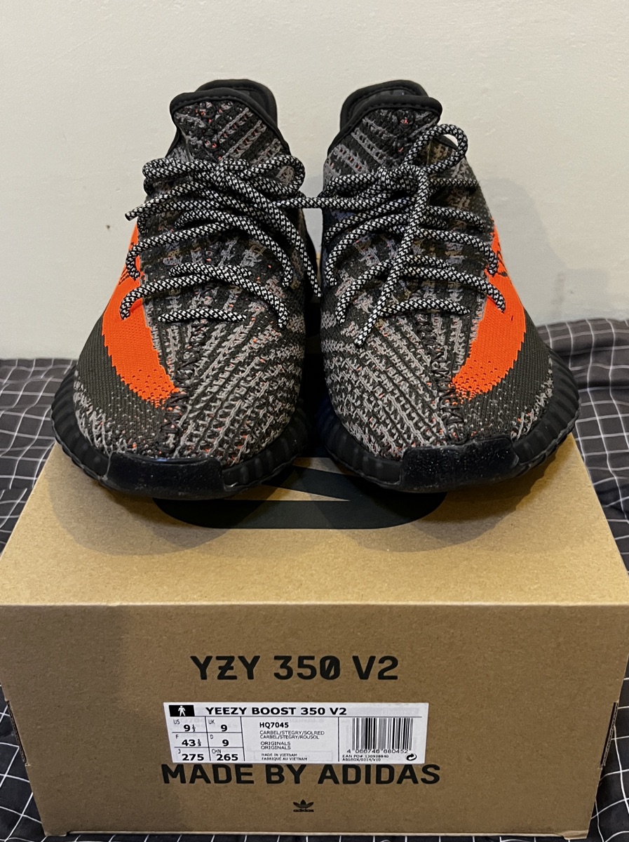 adidas gazelle silver green womens adidas Yeezy Boost 350 V2 Carbon Beluga – Court Order
