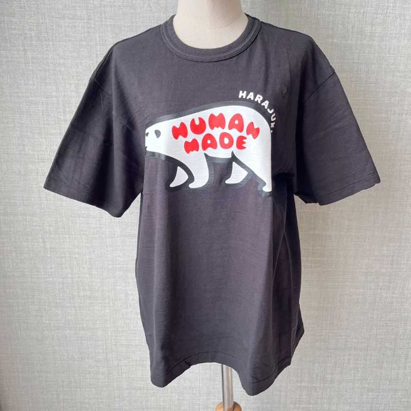 トップス HUMAN MADE Animal Graphic Harajuku Polar Official Human Made Harajuku Exclusive Polar Bear 2025 T-Shirt
