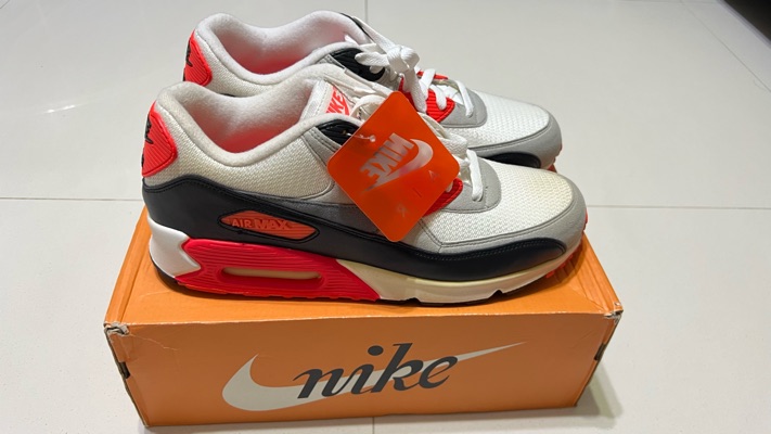 Air max 90 infrared hotsell 2015 box