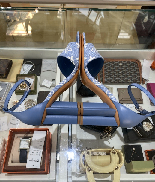 LOUIS VUITTON ネイビー サンダル LV サンセット サンダル ｜ルイ・ヴィトン 公式サイト - 1ACL9C