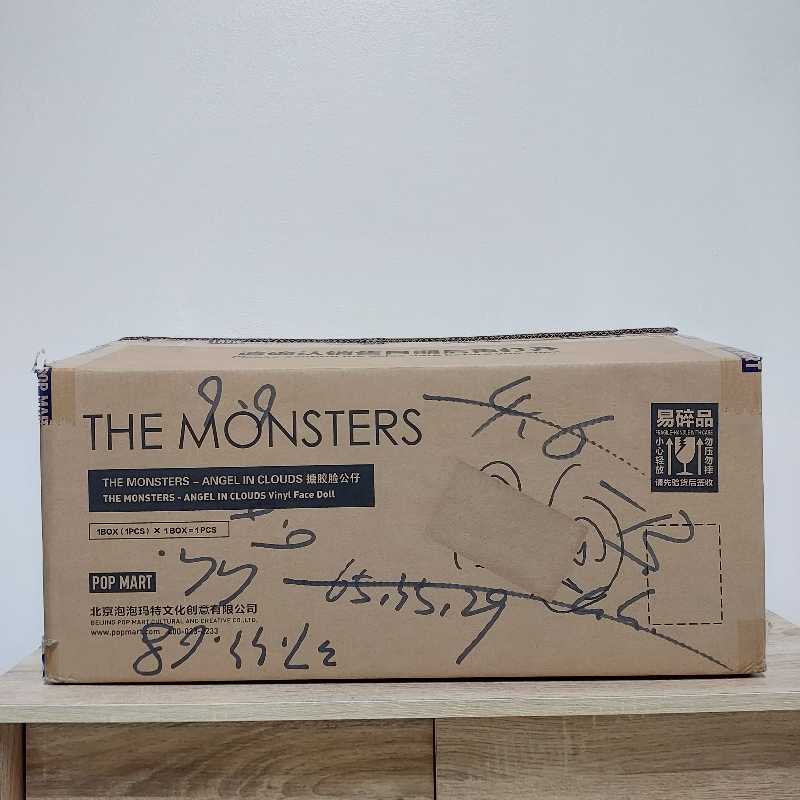 Pop Mart Zimomo The Monsters Angel In Clouds Vinyl Face Doll