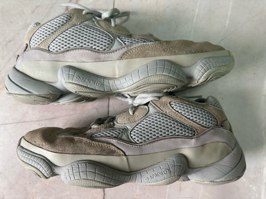 Scarpe adidas yeezy 500 cheap con glitter