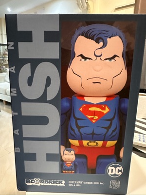 BE@RBRICK Superman (Batman: Hush Ver.) 400% + 100% | ของแท้