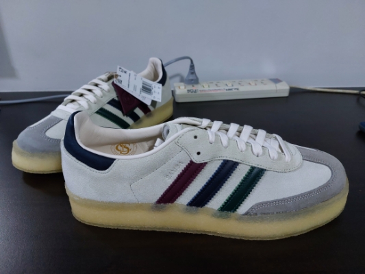 adidas Clarks 8th Street Samba by Ronnie Fieg Kithmas White Multi
