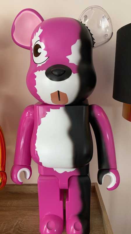 MEDICOM TOY - ベアブリック BE@RBRICK Breaking Bad Pink Bear Medicom Breaking Bad Pink Bear 1000% Bearbrick Figure pink