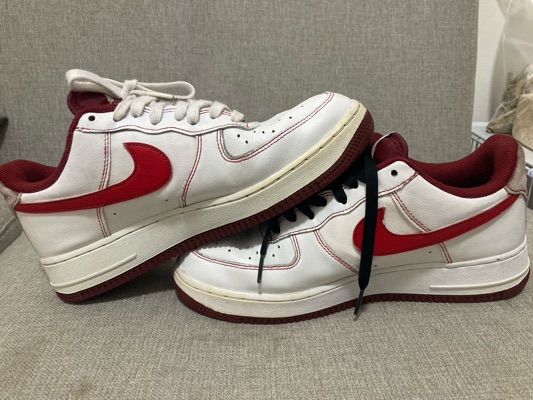 Air Force 1 Low '07 First Use White Team Red – Bloom Streetwear