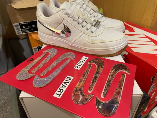 travis scott air force one swoosh pack