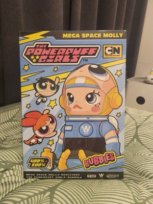 Pop Mart Mega Space Molly The Powerpuff Girls Bubble 400%+100%