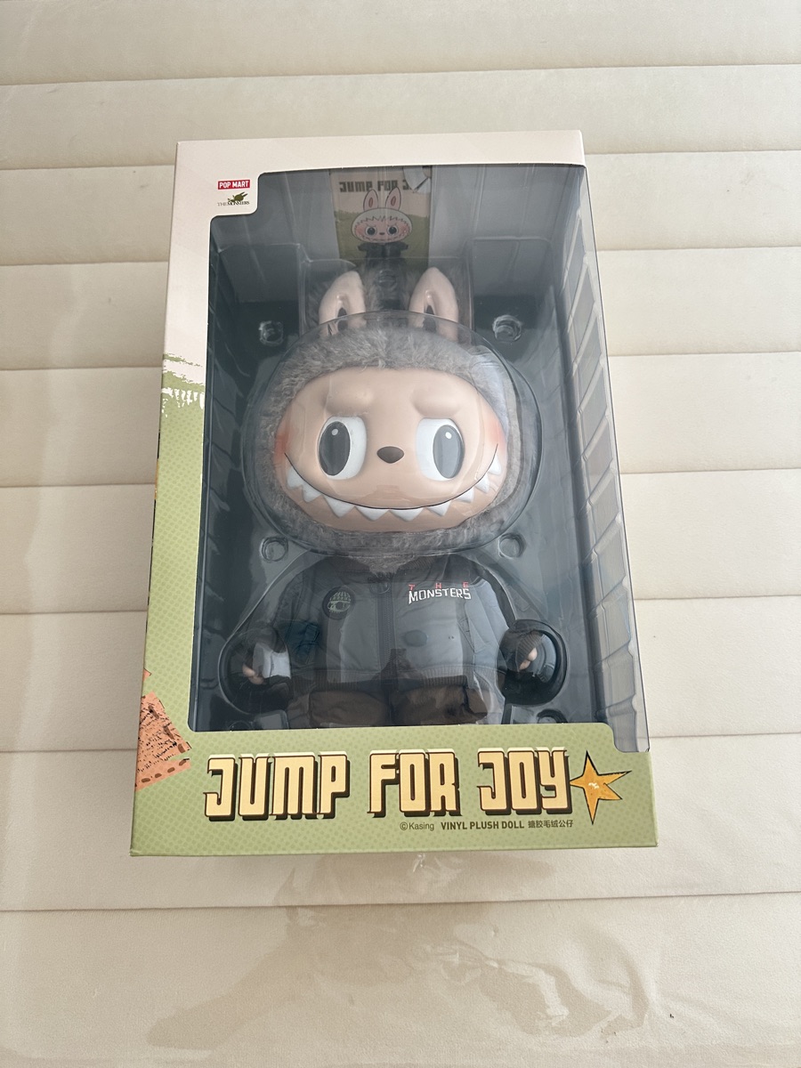 Pop Mart The Monsters-Jump For Joy Vinyl Plush Doll | SASOM