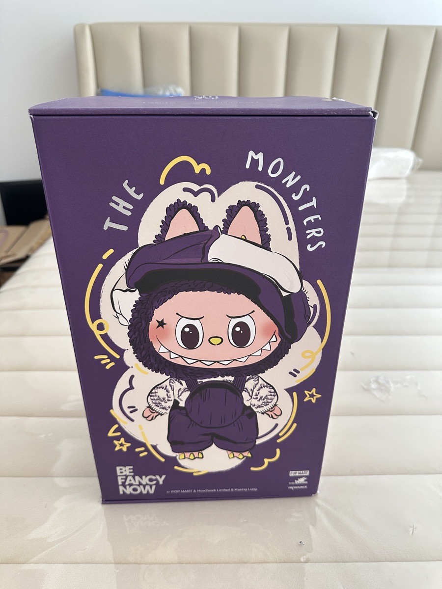 Pop Mart LABUBU × PRONOUNCE-BE Fancy Now Vinyl Plush Doll