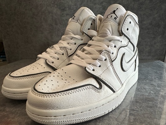 Sneakers Jordan Mid Iridescent White Jordan Mid Reflective White