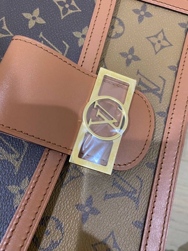 Authentic Louis Vuitton Monogram Reverse Dauphine MINI M45959 Bag  #M45-959-A