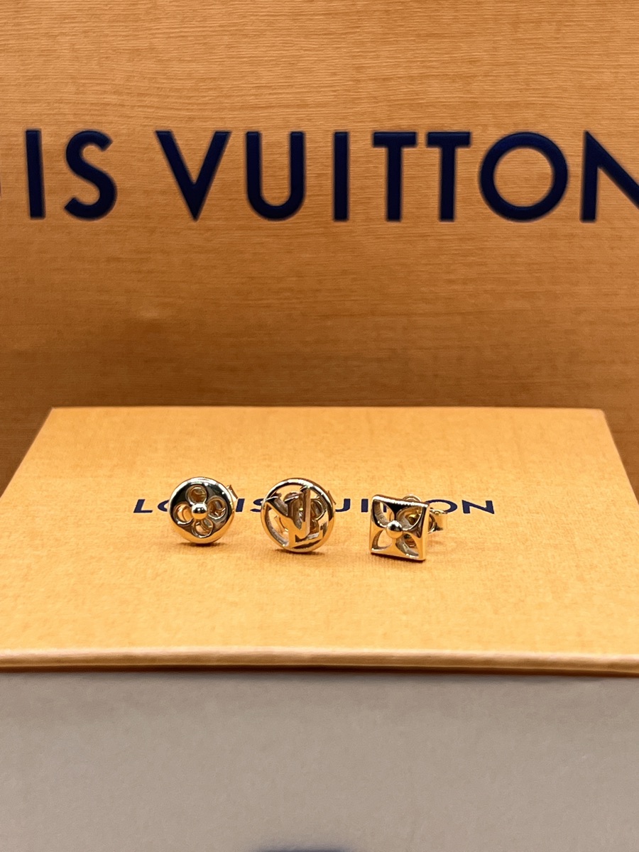 【SALE】LOUIS VUITTON/CRAZY IN LOCK EARRINGS SET/3点1set Louis Vuitton Crazy in Lock Earring set and 2022 Agenda