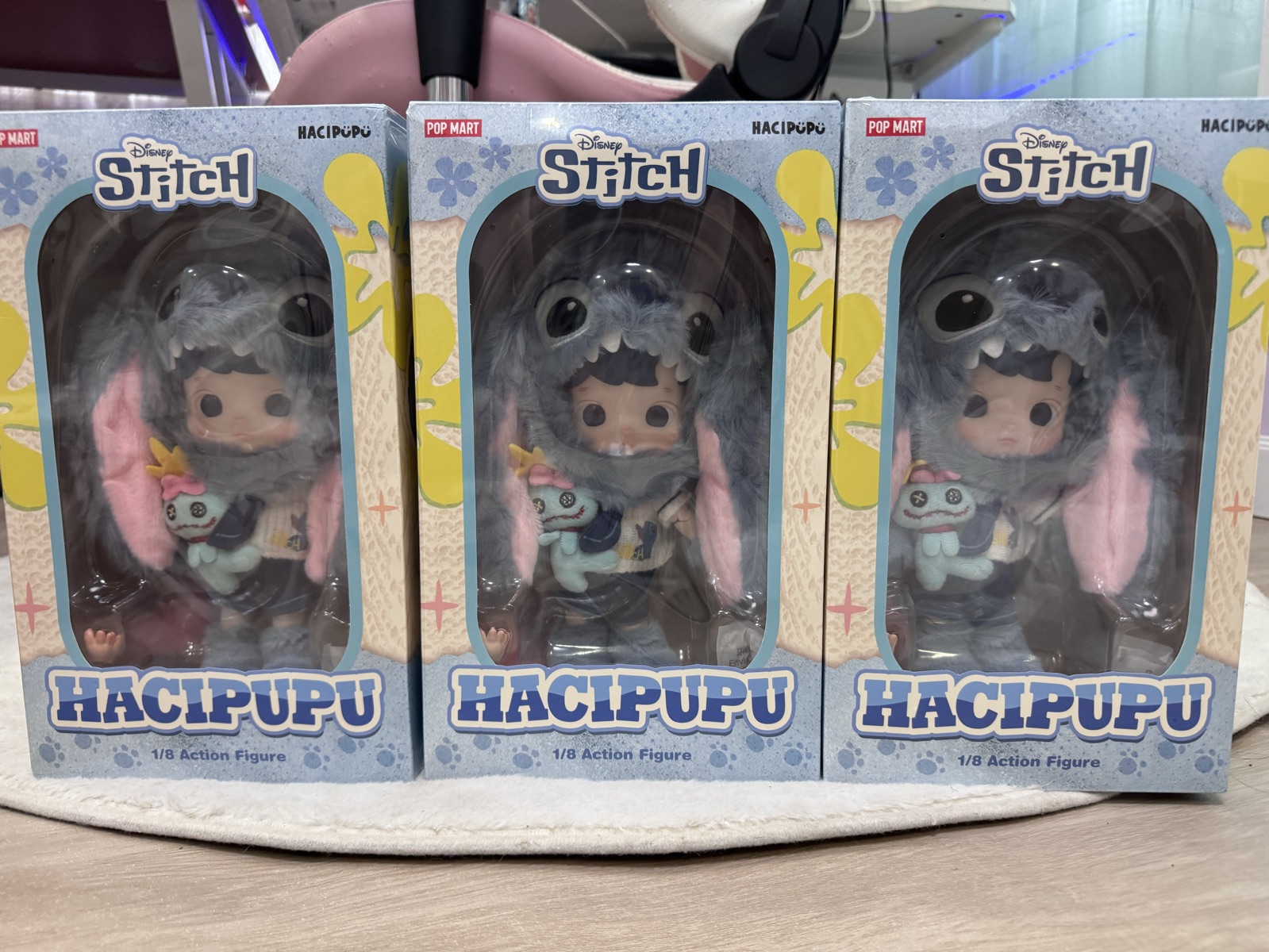 Pop Mart Hacipupu Stitch 1/8 Action Figure | ของแท้