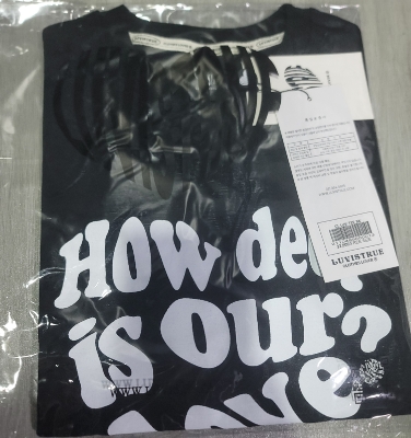 Buy LUVISTRUE Py Overfit Luv Tee Black (2023) | SASOM