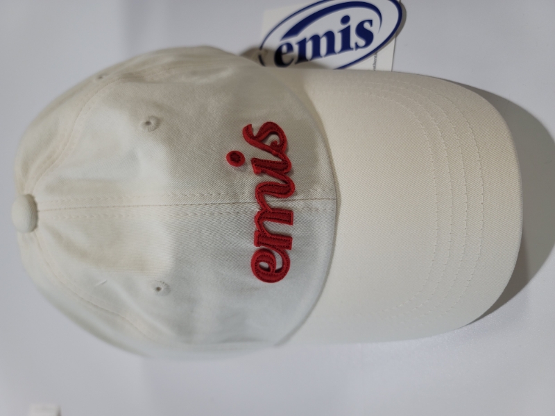 Emis Applique Ball Cap Cream Shop Authentic at SASOM
