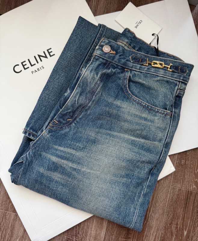 Buy Celine Margaret Jeans In Union Wash Denim | SASOM