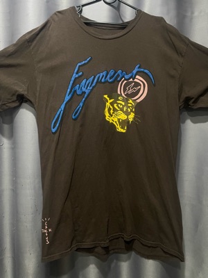 Travis Scott Cactus Jack For Fragment Icons Tee Brown