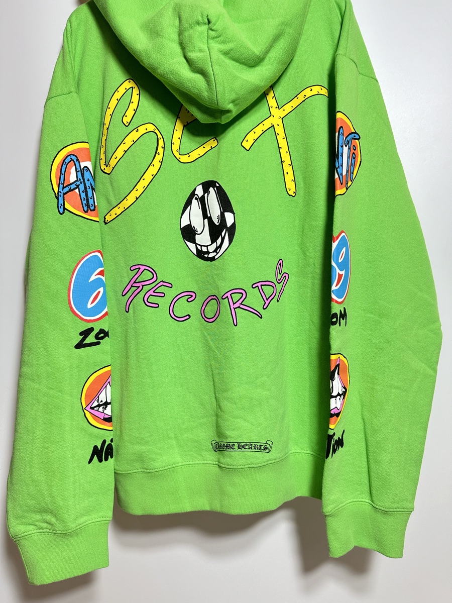 Chrome Hearts Matty Boy Sex Records Hoodie Citrus | ของแท้