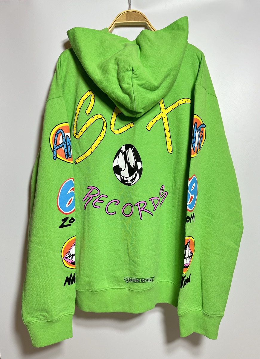Chrome Hearts Matty Boy Sex Records Hoodie Citrus