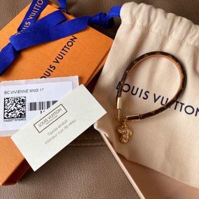 Louis Vuitton  Accessories  Nib Authentic Louis Vuitton Vivienne Bracelet  Size 7cm  Poshmark