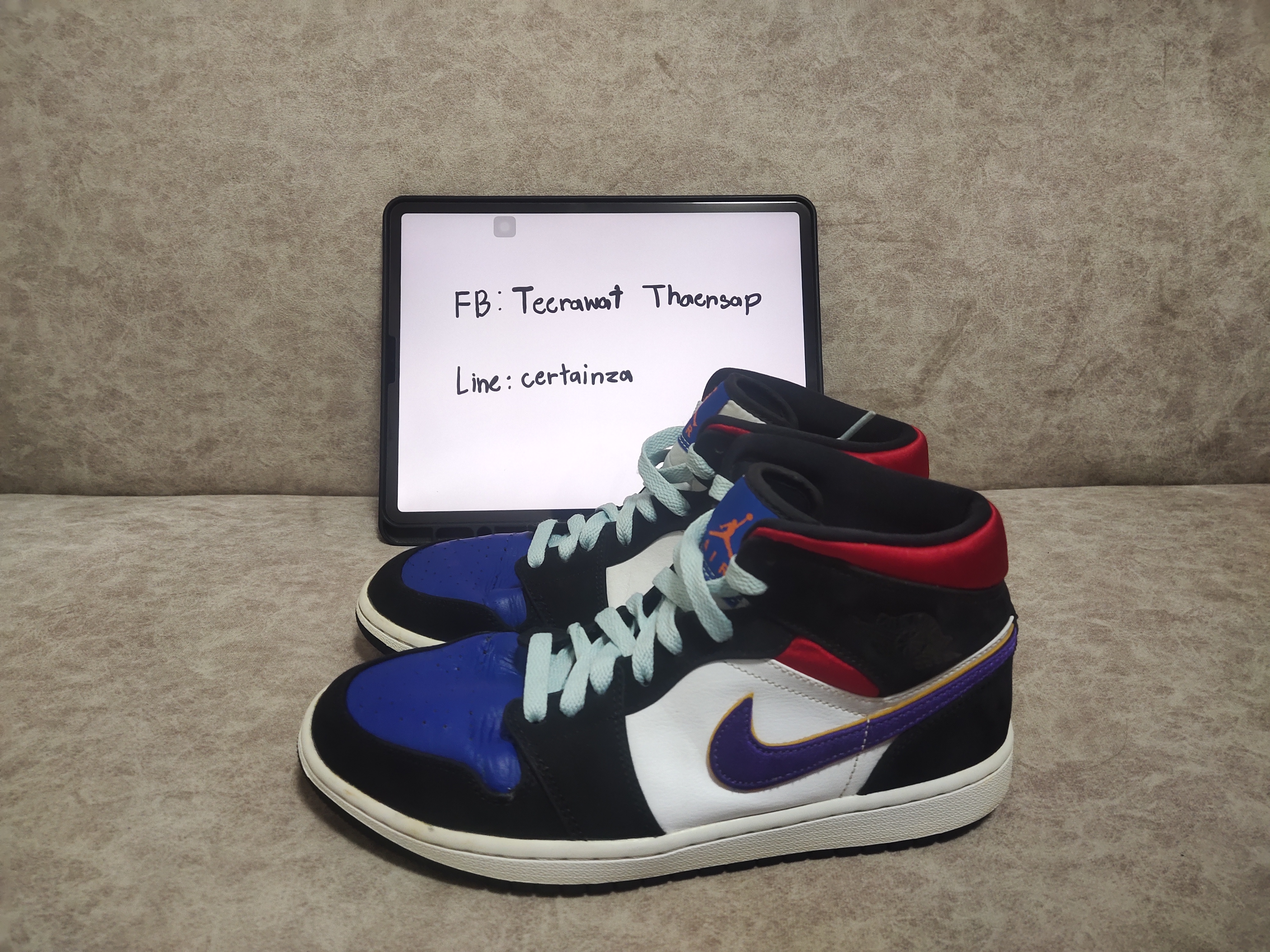 jordan 1 high lakers top 3