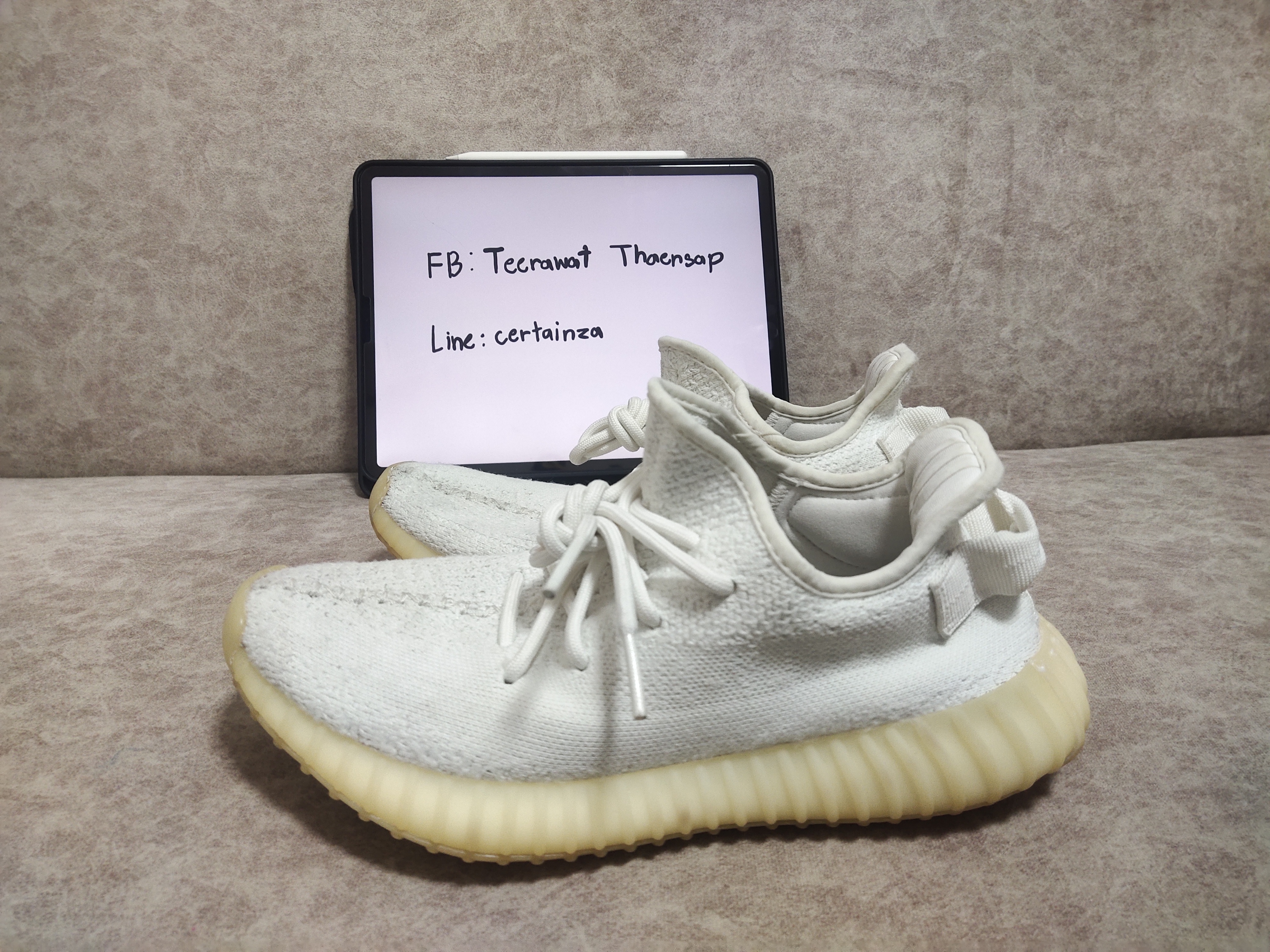 yeezy cream yellowing