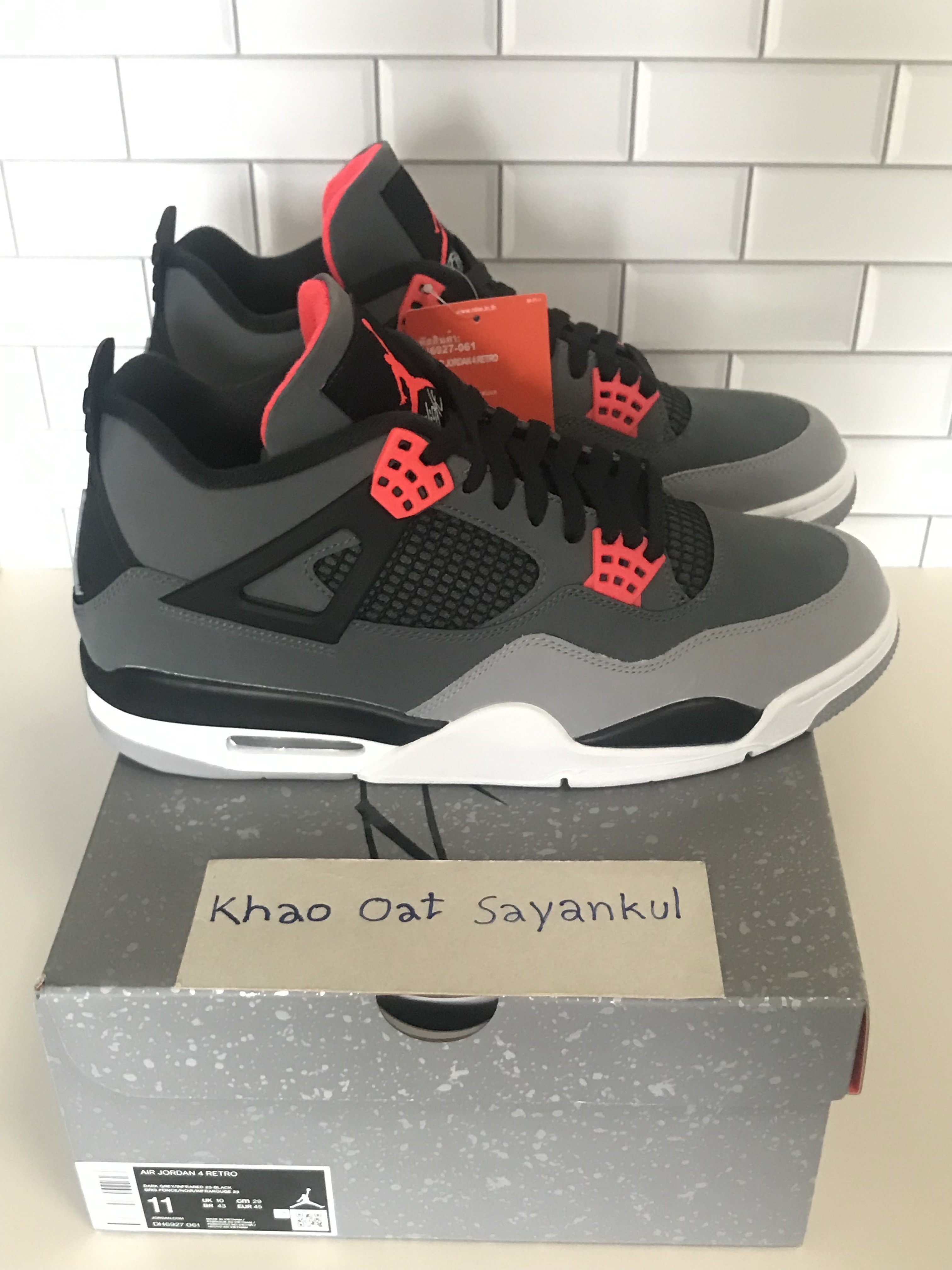 jordan bred 4 size 8