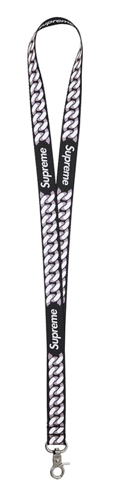 ช้อป Supreme Cuban Links Lanyard Blackของแท้ที่ SASOM