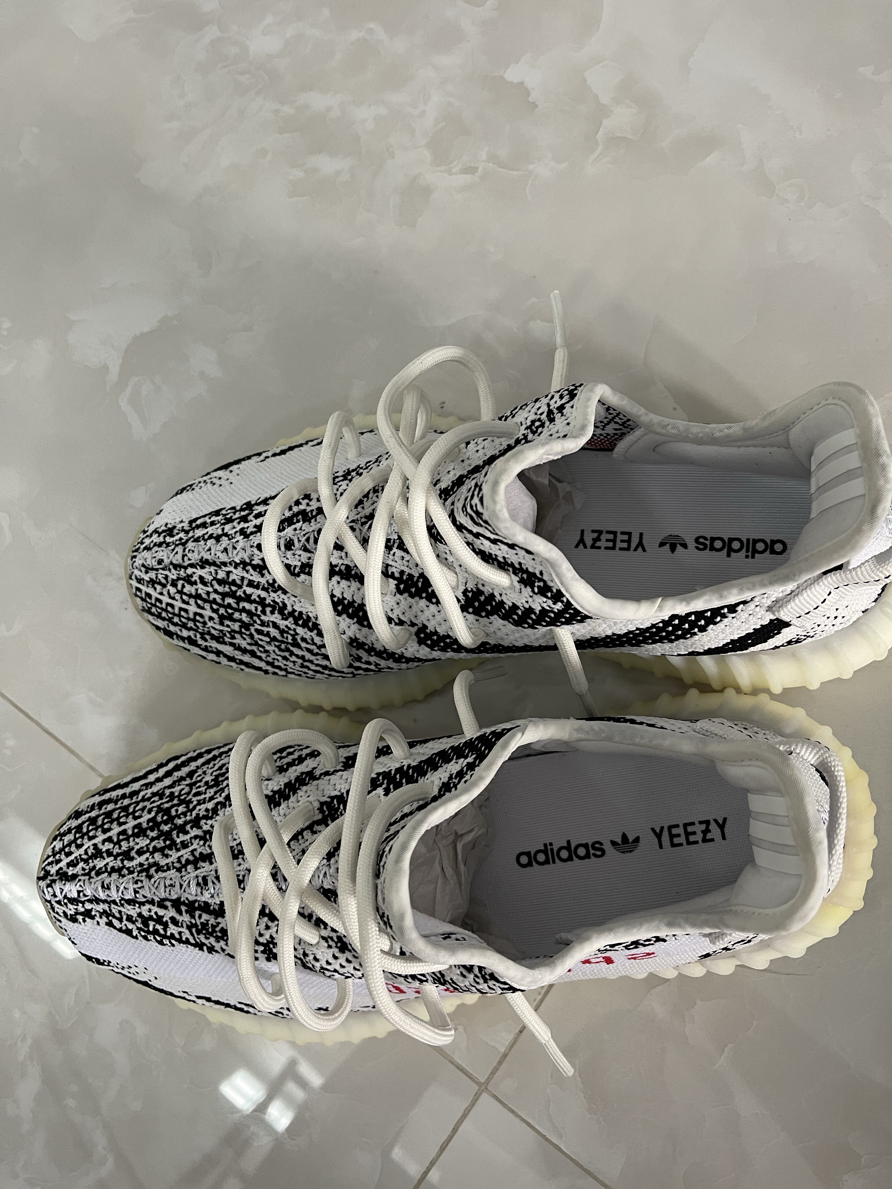 yeezy zebra v2 size 13